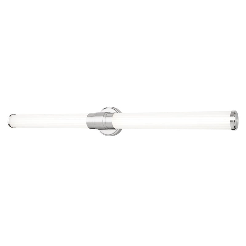 Z-Lite Warwick 1 Light 4" LED Vanity/40W, Nickel/Opal White - 1020-40W-BN-LED