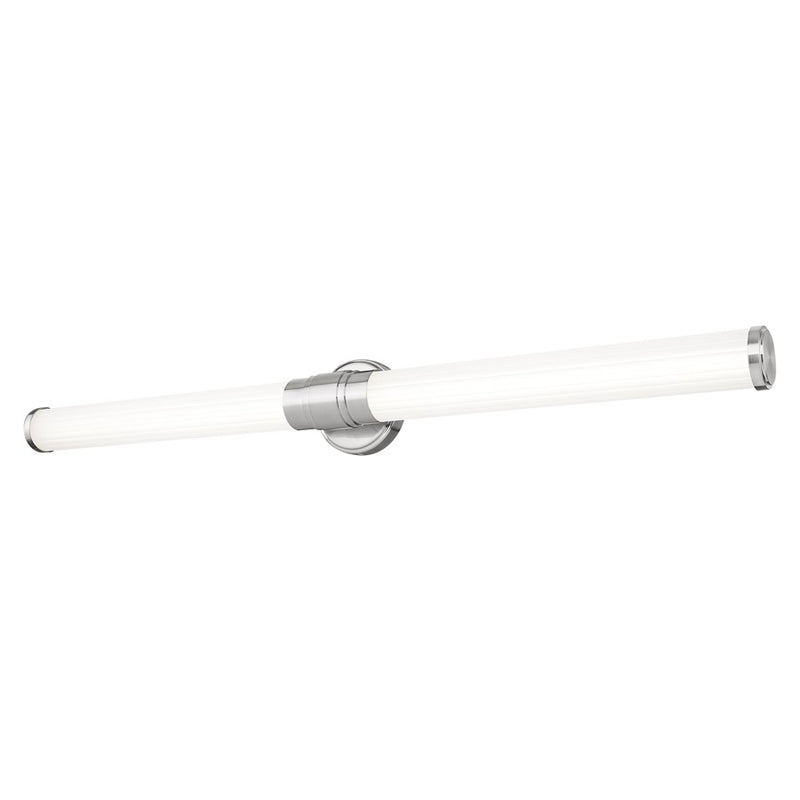 Z-Lite Warwick 1 Light 4" LED Vanity 40W, Nickel/Opal White