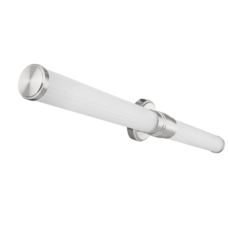 Z-Lite Warwick 1 Light 4" LED Vanity 40W, Nickel/Opal White