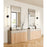 Z-Lite Warwick 1 Light 4" LED Vanity 40W, Matte Black/Opal White
