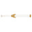 Z-Lite Warwick 1Lt 4" LED Vanity/40W, Modern Gold/Opal White - 1020-40W-MGLD-LED