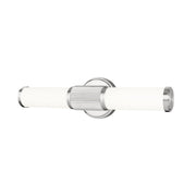 Z-Lite Solange 1 Light 4" LED Vanity/18W, Nickel/Opal White - 1021-18W-BN-LED