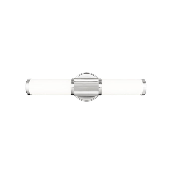 Z-Lite Solange 1 Light 4" LED Vanity 18W, Nickel/Opal White
