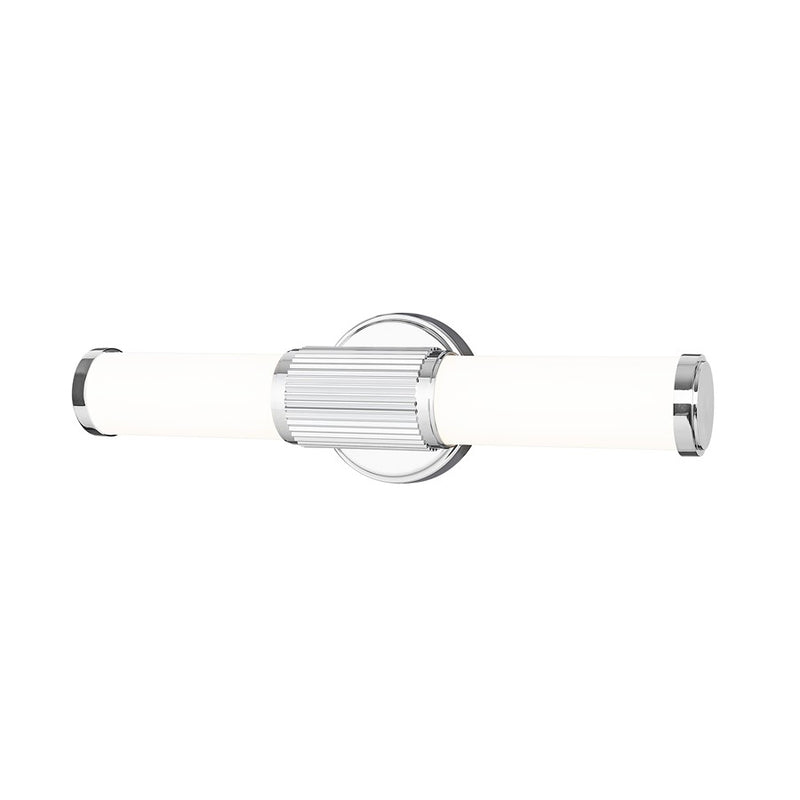 Z-Lite Solange 1 Light 4" LED Vanity/18W, Chrome/Opal White - 1021-18W-CH-LED