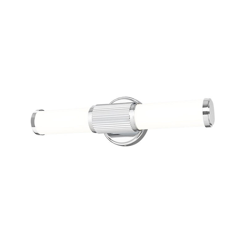 Z-Lite Solange 1 Light 4" LED Vanity/18W, Chrome/Opal White