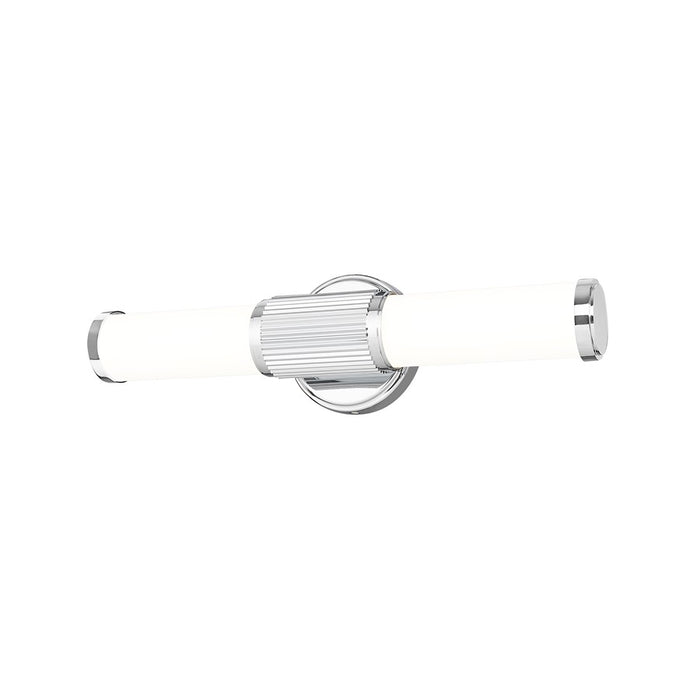 Z-Lite Solange 1 Light 4" LED Vanity/18W, Chrome/Opal White