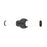 Z-Lite Solange 1Lt 4" LED Vanity/18W, Matte Black/Opal White - 1021-18W-MB-LED