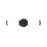 Z-Lite Solange 1Lt 4" LED Vanity/18W, Matte Black/Opal White
