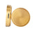 Z-Lite Solange 1 Light 4" LED Vanity 18W, Modern Gold/Opal White