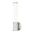 Z-Lite Solange 1Lt 4" Wall Sconce, Brushed Nickel/Opal White - 1021-1S-BN-LED