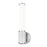 Z-Lite Solange 1Lt 4" Wall Sconce, Brushed Nickel/Opal White