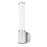 Z-Lite Solange 1 Light 4" Wall Sconce, Brushed Nickel/Opal White