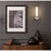 Z-Lite Solange 1 Light 4" Wall Sconce, Chrome/Opal White