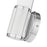Z-Lite Solange 1 Light 4" Wall Sconce, Chrome/Opal White