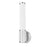 Z-Lite Solange 1 Light 4" Wall Sconce, Chrome/Opal White