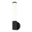 Z-Lite Solange 1 Light 4" Wall Sconce, Matte Black/Opal White