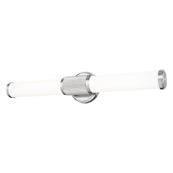 Z-Lite Solange 1 Light 4" LED Vanity 25W, Nickel/Opal White