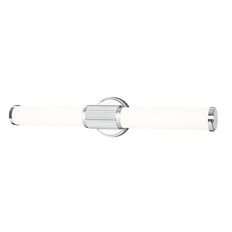 Z-Lite Solange 1 Light 4" LED Vanity/25W, Chrome/Opal White - 1021-25W-CH-LED