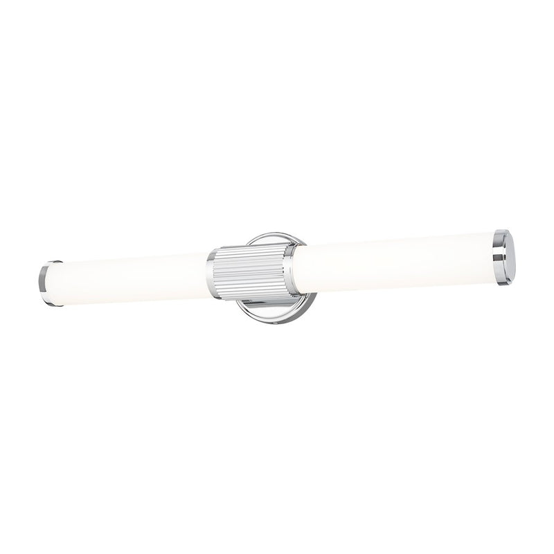 Z-Lite Solange 1 Light 4" LED Vanity/25W, Chrome/Opal White