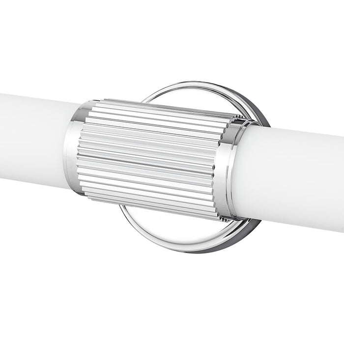 Z-Lite Solange 1 Light 4" LED Vanity/25W, Chrome/Opal White