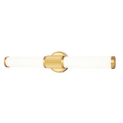 Z-Lite Solange 1 Light 4" LED Vanity/25W, Modern Gold/Opal White - 1021-25W-MGLD-LED