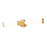 Z-Lite Solange 1 Light 4" LED Vanity 25W, Modern Gold/Opal White