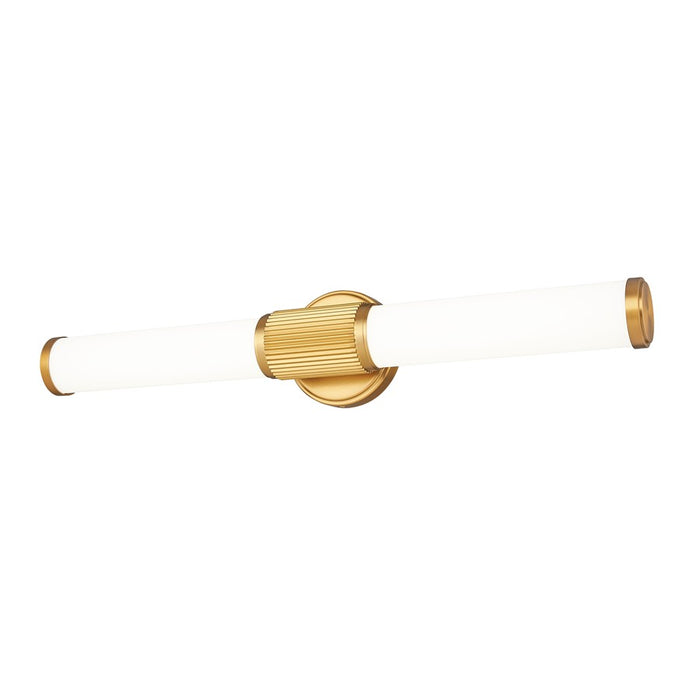 Z-Lite Solange 1 Light 4" LED Vanity 25W, Modern Gold/Opal White