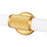 Z-Lite Solange 1 Light 4" LED Vanity 25W, Modern Gold/Opal White
