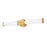 Z-Lite Solange 1 Light 4" LED Vanity 25W, Modern Gold/Opal White