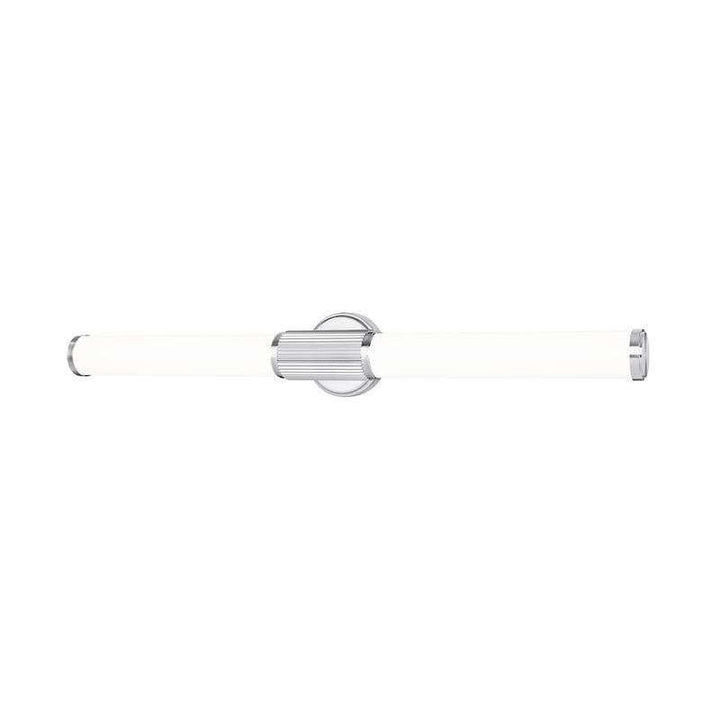 Z-Lite Solange 1 Light 4" LED Vanity/32W, Nickel/Opal White - 1021-32W-BN-LED