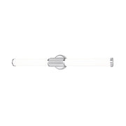 Z-Lite Solange 1Lt 4" LED Vanity/32W, Nickel/Opal White - 1021-32W-BN-LED