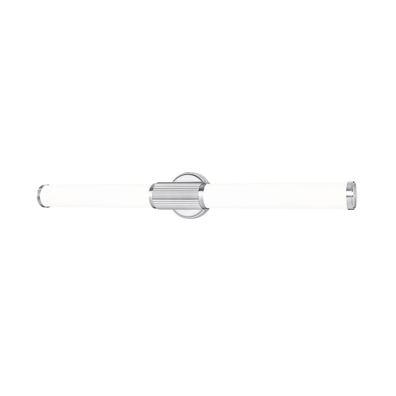 Z-Lite Solange 1Lt 4" LED Vanity/32W, Nickel/Opal White - 1021-32W-BN-LED