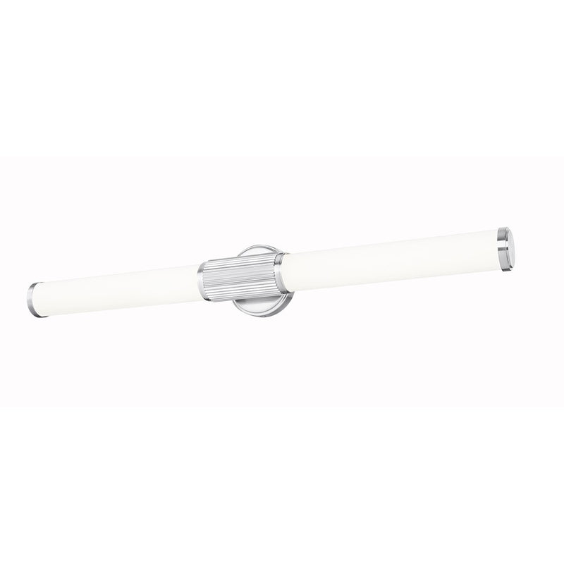 Z-Lite Solange 1Lt 4" LED Vanity/32W, Nickel/Opal White