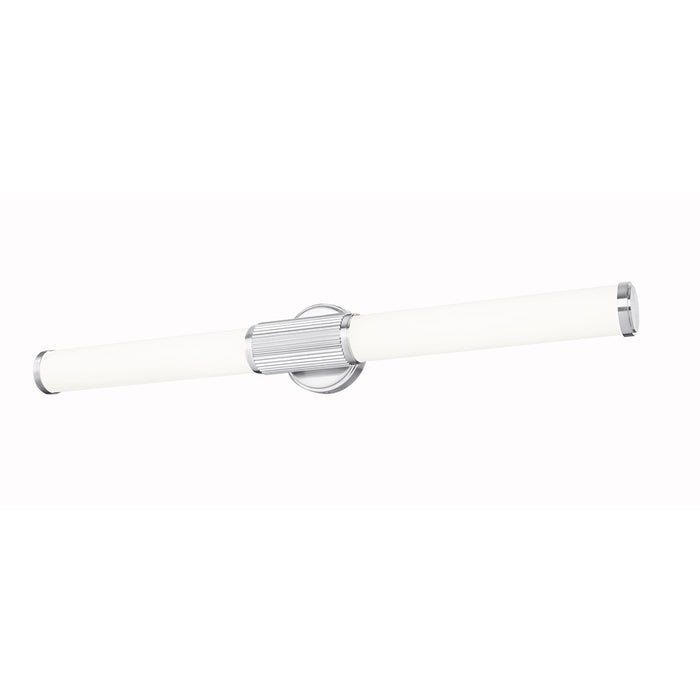 Z-Lite Solange 1 Light 4" LED Vanity 32W, Nickel/Opal White