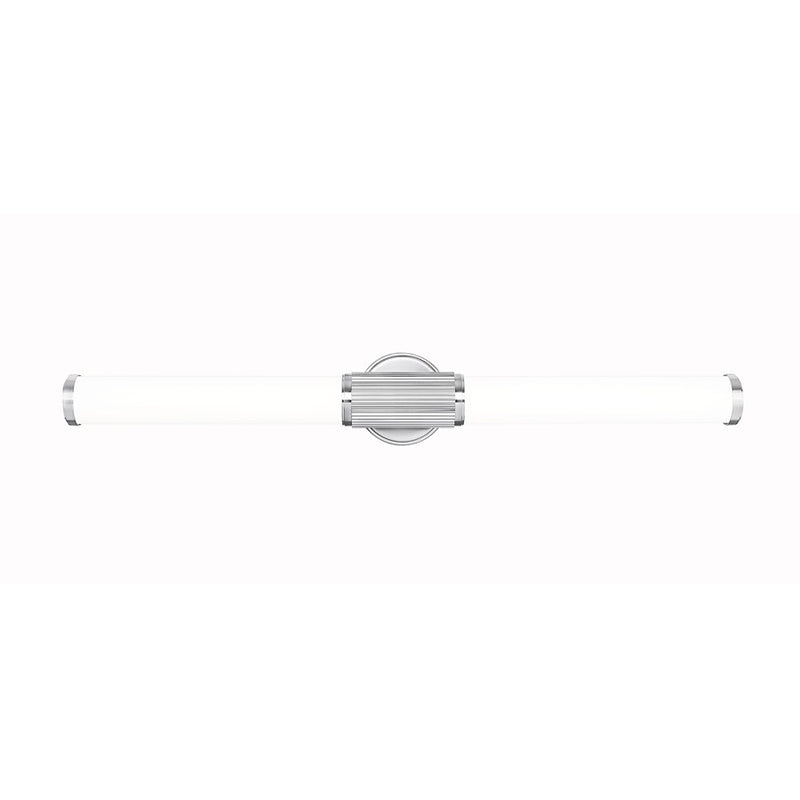 Z-Lite Solange 1 Light 4" LED Vanity 32W, Nickel/Opal White