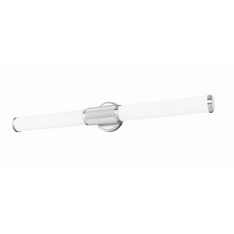 Z-Lite Solange 1Lt 4" LED Vanity/32W, Nickel/Opal White