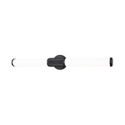 Z-Lite Solange 1 Light 4" LED Vanity/32W, Matte Black/Opal White - 1021-32W-MB-LED
