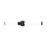 Z-Lite Solange 1Lt 4" LED Vanity/32W, Matte Black/Opal White - 1021-32W-MB-LED