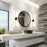 Z-Lite Solange 1Lt 4" LED Vanity/32W, Matte Black/Opal White