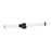 Z-Lite Solange 1Lt 4" LED Vanity/32W, Matte Black/Opal White