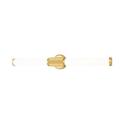 Z-Lite Solange 1 Light 4" LED Vanity/32W, Modern Gold/Opal White - 1021-32W-MGLD-LED