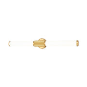 Z-Lite Solange 1Lt 4" LED Vanity/32W, Modern Gold/Opal White - 1021-32W-MGLD-LED