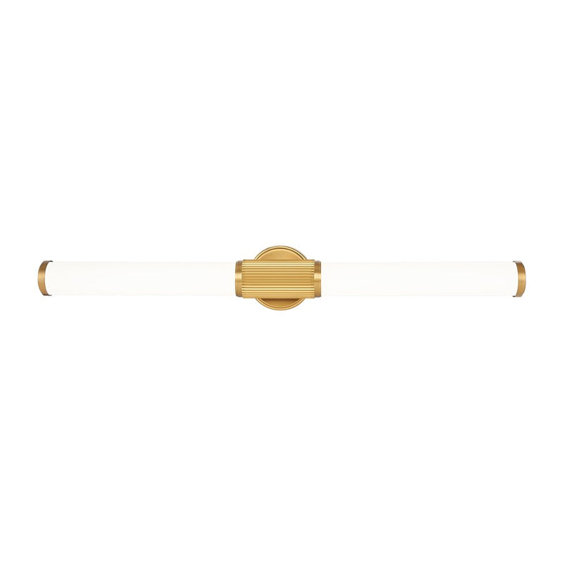 Z-Lite Solange 1 Light 4" LED Vanity 32W, Modern Gold/Opal White