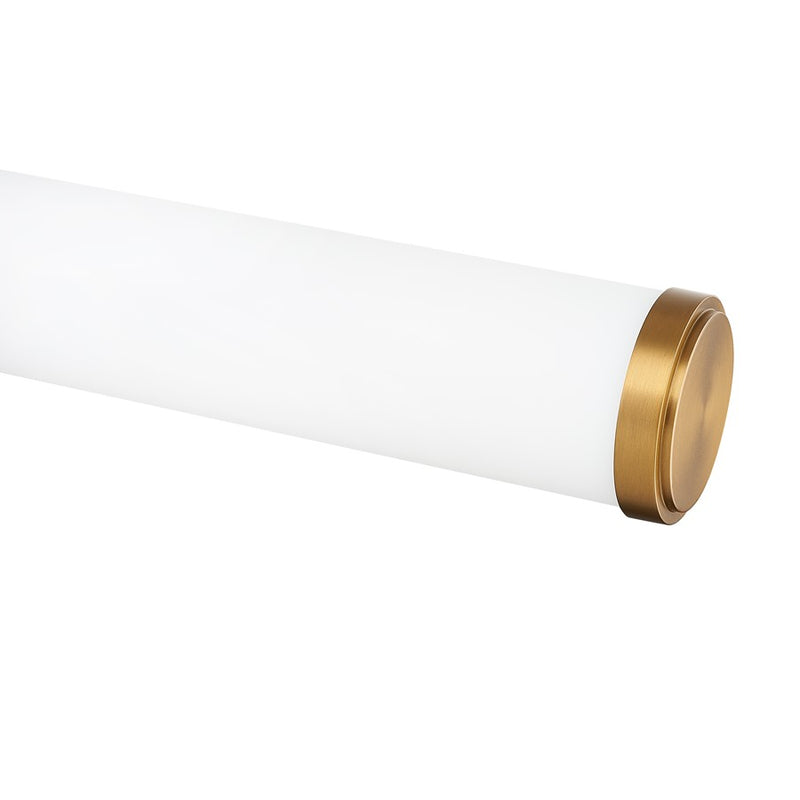 Z-Lite Solange 1Lt 4" LED Vanity/32W, Modern Gold/Opal White