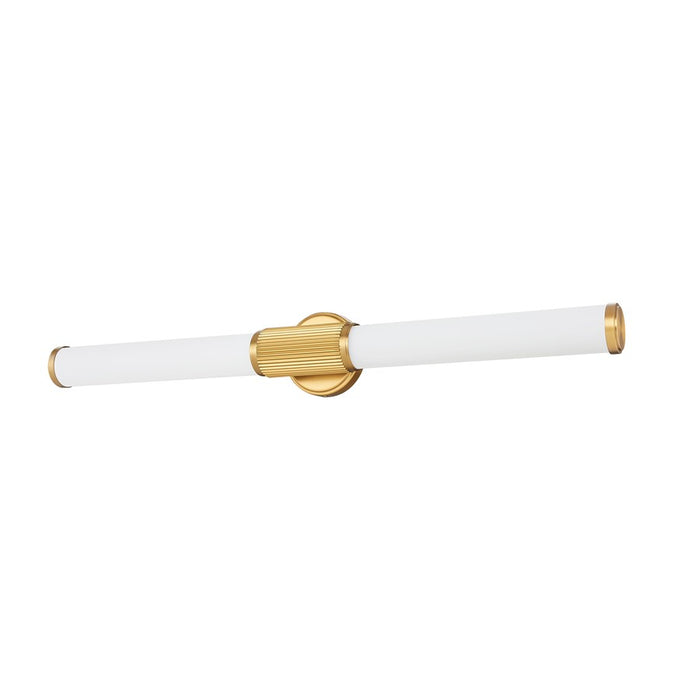 Z-Lite Solange 1 Light 4" LED Vanity 32W, Modern Gold/Opal White