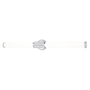 Z-Lite Solange 1 Light 4" LED Vanity/40W, Nickel/Opal White - 1021-40W-BN-LED