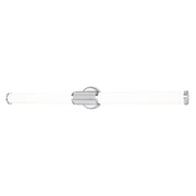 Z-Lite Solange 1Lt 4" LED Vanity/40W, Nickel/Opal White - 1021-40W-BN-LED