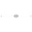 Z-Lite Solange 1 Light 4" LED Vanity 40W, Nickel/Opal White