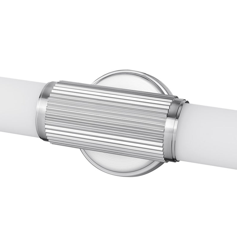 Z-Lite Solange 1 Light 4" LED Vanity 40W, Nickel/Opal White