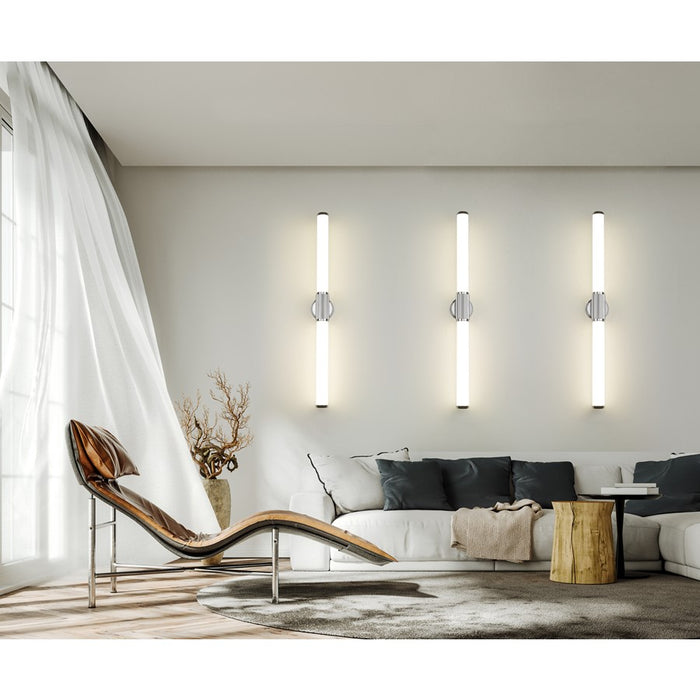 Z-Lite Solange 1 Light 4" LED Vanity/40W, Chrome/Opal White